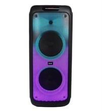 BTS-1387 Karaoke Hoparlör Sistemi Kablosuz Mikrofonlu 10 İnç Bluetooth Hoparlör